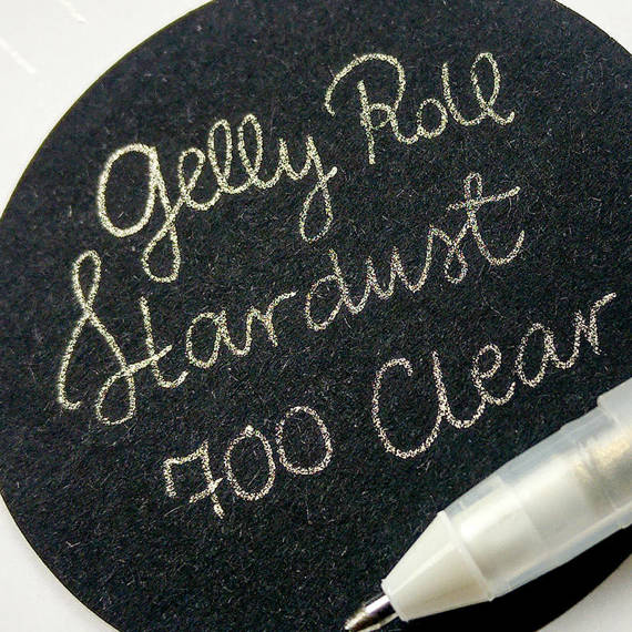 Gelly Roll Stardust clear 700 - Transparente Tinte mit Glitzerstaub