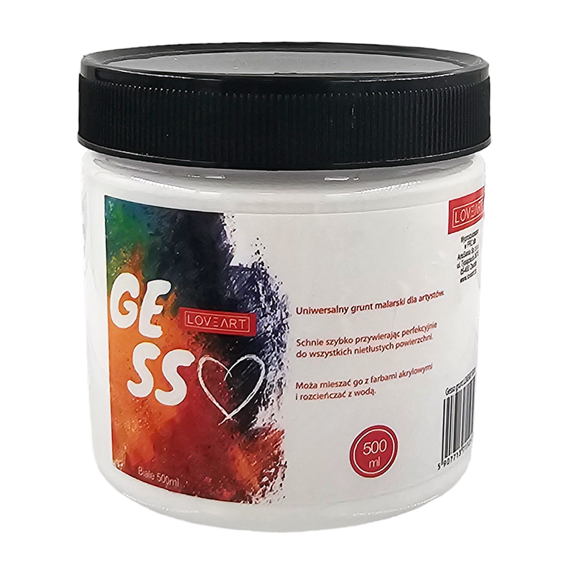 Gemahlener Gesso - Loveart - 500ml