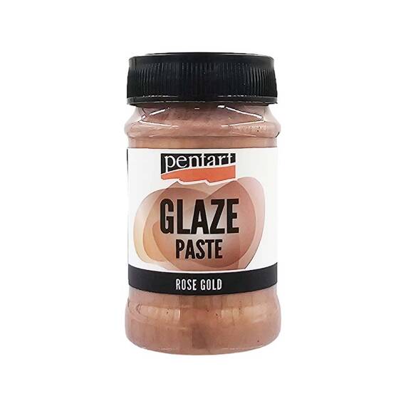 Glaze PASTE Glasurpaste rosa gold 100ml - PENTART