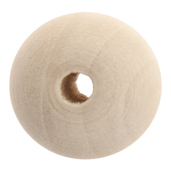 Holzperlen für Perlen, Perle 2cm - 10pcs