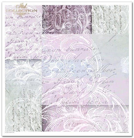 ITD COLELECTION Satz von 11St Scrapbooking-Papieren, 30x30 cm English Rose