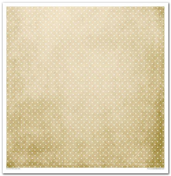 ITD COLLECTION Setz 11Stk 30x30cm Scrapbooking Papier - Retro Polka