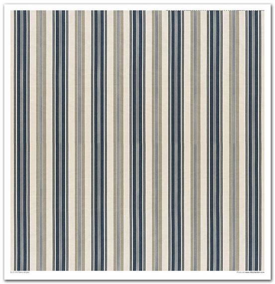 ITD COLLECTION Setz 11Stk 30x30cm Scrapbooking Papier - Retro Stripes