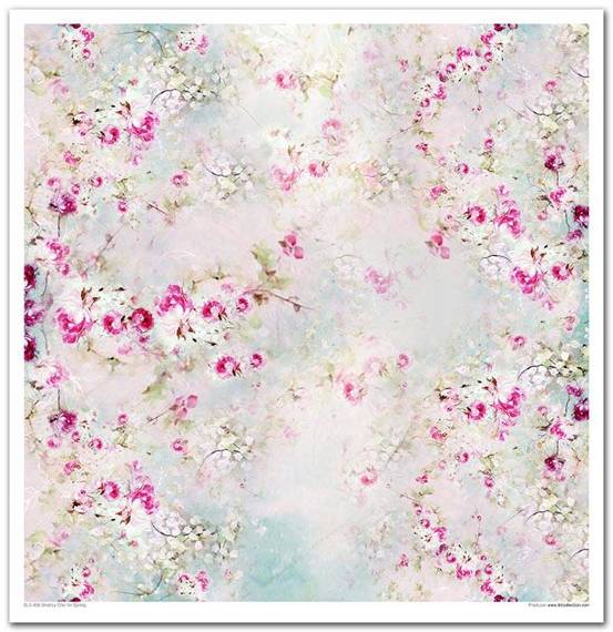 ITD COLLECTION Setz 11Stk 30x30cm Scrapbooking Papier Shabby Chic