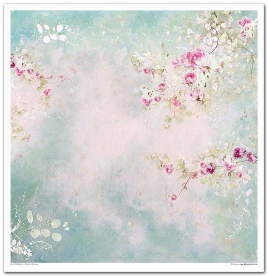 ITD COLLECTION Setz 11Stk 30x30cm Scrapbooking Papier Shabby Chic