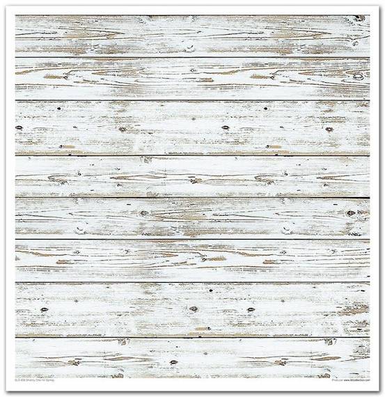 ITD COLLECTION Setz 11Stk 30x30cm Scrapbooking Papier Shabby Chic