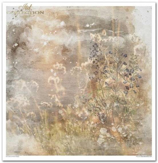 ITD Set 11 Stk 31x32cm einseitig Scrapbooking Papier 200g, Summer Meadow