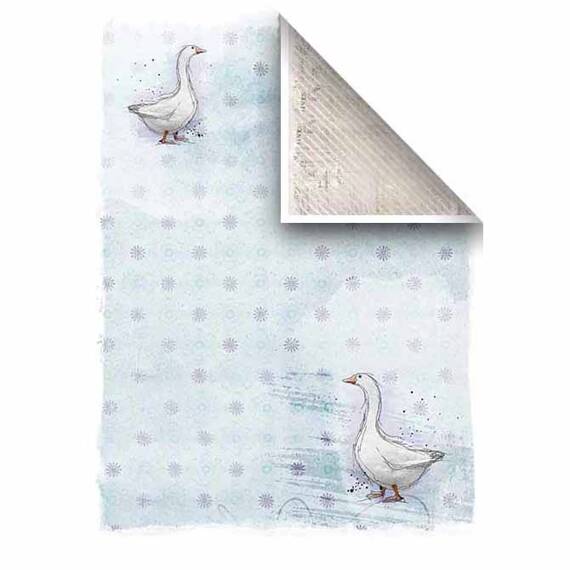 ITD Set 6 Stk A4 doppelseitig Scrapbooking Papier 200g, Around the farm SCRAP-036