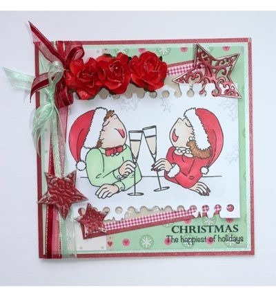 JOY! CRAFTS Transparent Stempel Motivstempel - Weihnachten