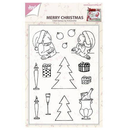 JOY! CRAFTS Transparent Stempel Motivstempel - Weihnachten