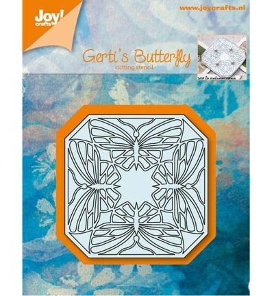 JOY!Crafts Stanzform Präge Stanzschablone Cutting Die - 6002/0557 Schmetterlingsrahmen durchbrochen