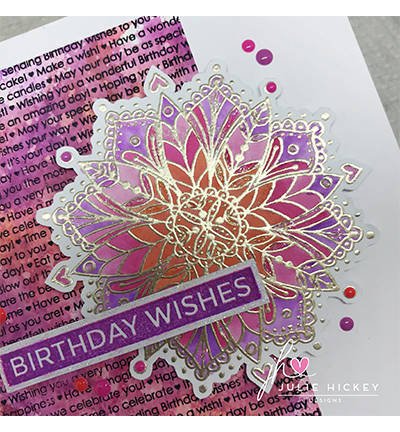 JULIE HICKEY - Polymer-Stempel - Mandala