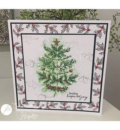 JULIE HICKEY - Polymer-Stempel - Oh Christmas Tree, Weihnachtsbaum