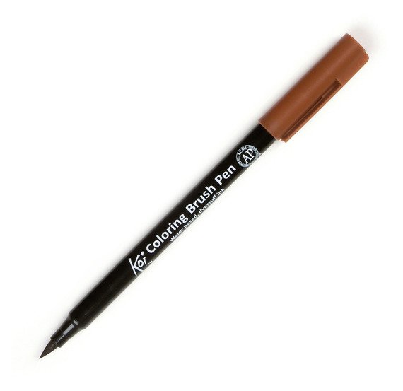 KOI Coloring Brush Pen - Braun #12