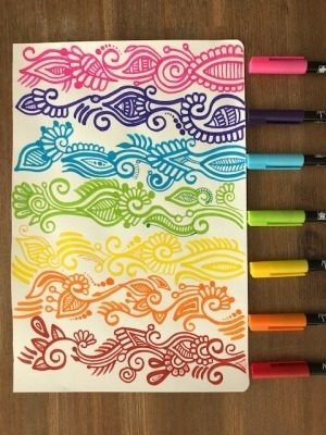 KOI Färbung Pinsel Stift - Woody Brown #407