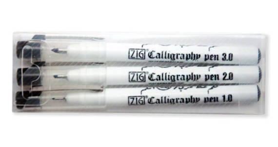 Kalligraphie-Stift-Set (1,2,3mm)