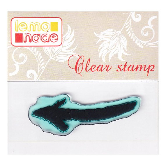 LEMONADE Transparent Stempel Motivstempel Clear Stamp - Pfeil 2, Blinker, Pfeil