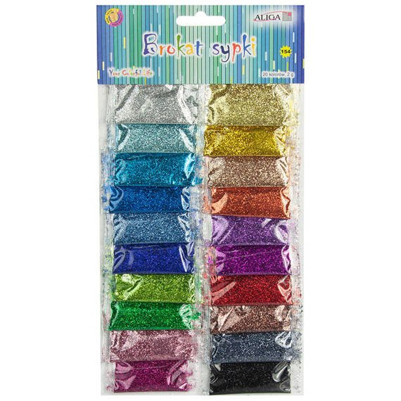 Loser Glitter 20 Farben je 2g