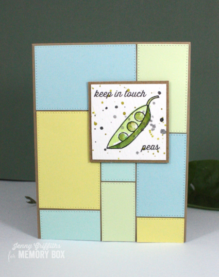 MEMORY BOX Stanzform Präge Stanzschablone Cutting Die + Stempel - Erinnerungsbox Gartenvielfalt Gemüse