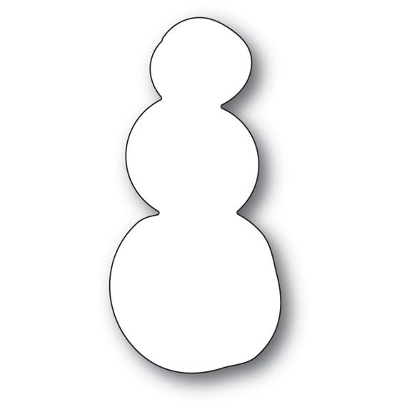 MEMORY BOX Stanzformen Set Stanzschablone Scrapbooking Die Cut, Scribble Snowman Background Schneemann