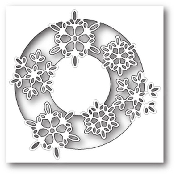 MEMORY BOX Stanzformen Set Stanzschablone Scrapbooking Die Cut, Snowflake Lens Schneeflocken