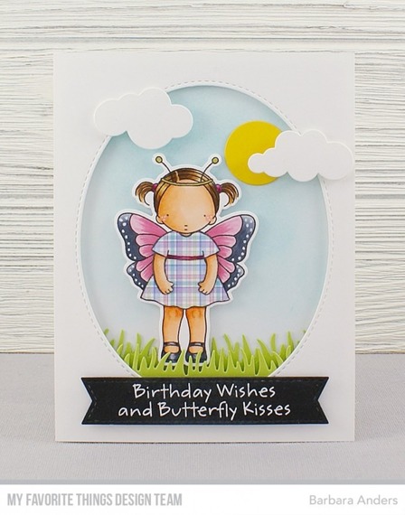 MY FAVORITE THINGS - Klar Stempel Stamps Clearstamp, Butterfly Kisses 