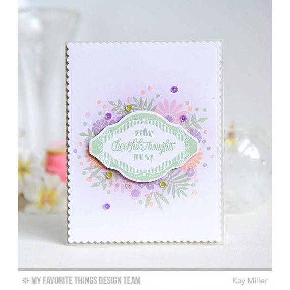 MY FAVORITE THINGS Transparent Stempel Motivstempel - Vintage Frames Rahmen