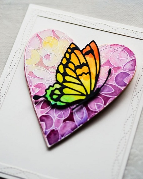 Memory Box - Stempel- und Stanzset Wirework Hearts - dekoratives Herz