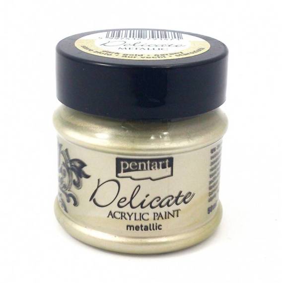 Metallic-Farbe Delicate - PENTART - Altgold / Dunkelgold 50ml