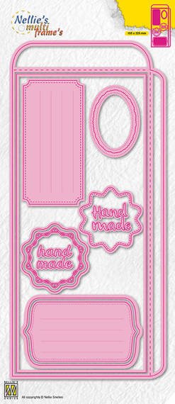 NELLIES Stanzform Präge Stanzschablone Scrapbooking Cutting Die, Briefumschlag MFD143