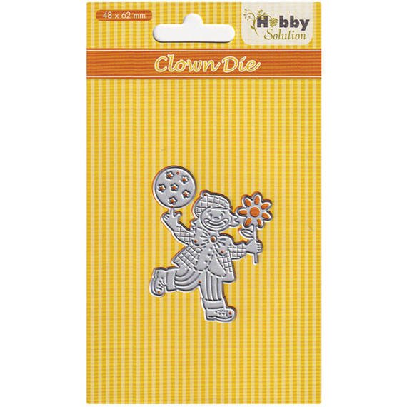 NELLIES Stanzform Präge Stanzschablone Scrapbooking Cutting Die, Clown HSDJ033