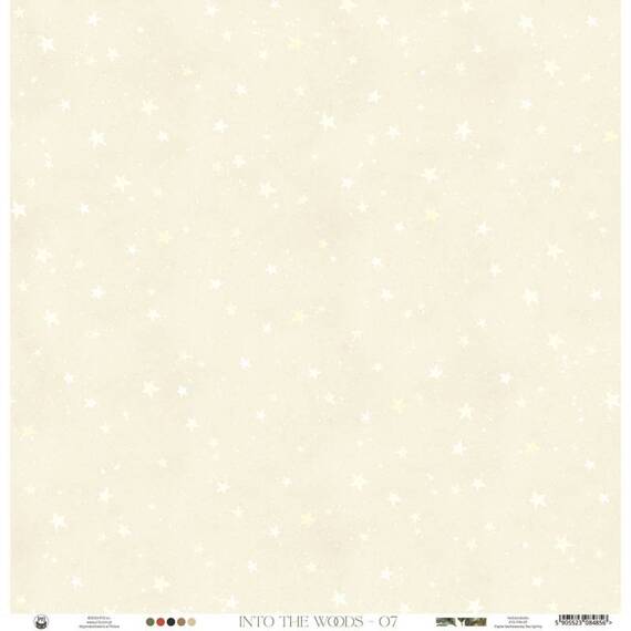 P13 30,5x30,5cm doppelseitig Scrapbooking Paper Designpapier 240g, Into the Woods 07