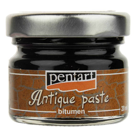 PENTART - Alterungspaste, Patinating Pasta, Antique paste Decoupage - umbra 20ml 