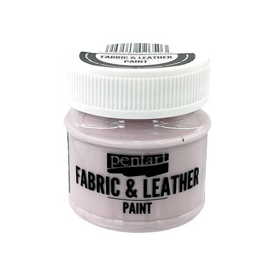 PENTART - Farbe für Textil und Leder 50 ml - Viktorianisch rosa 