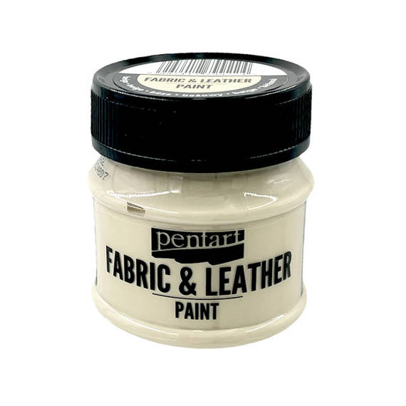 PENTART - Farbe für Textil und Leder - 50 ml  beige