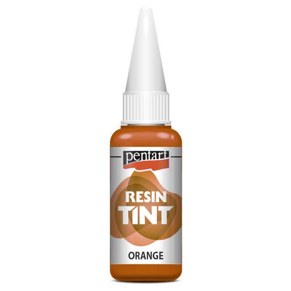 PENTART - Harz-Tönung - Resin Tint - matt orange/orange 20ml