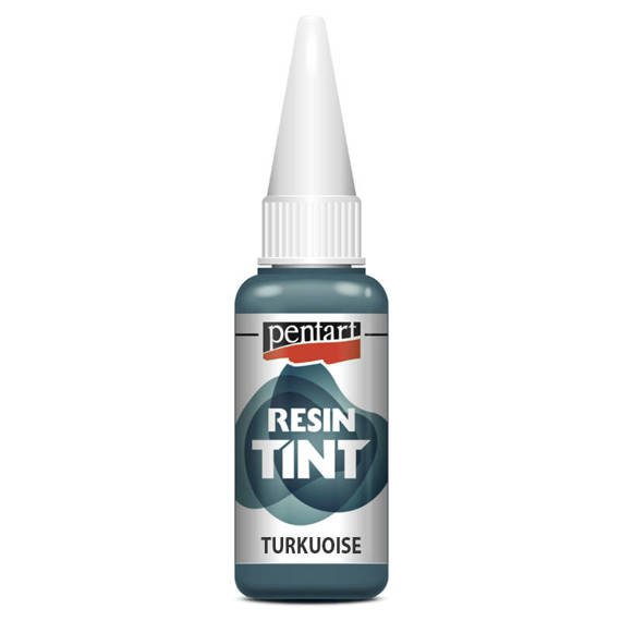 PENTART - Harz-Tönung - Resin Tint - matt türkis/türkis 20ml