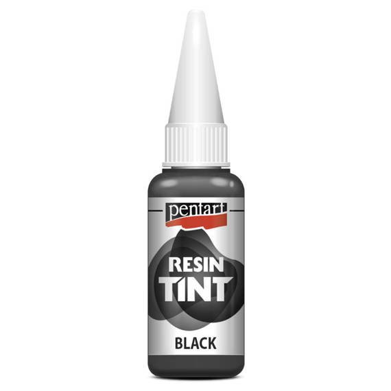 PENTART - Harz-Tönung - Resin Tint - mattschwarz/schwarz 20ml