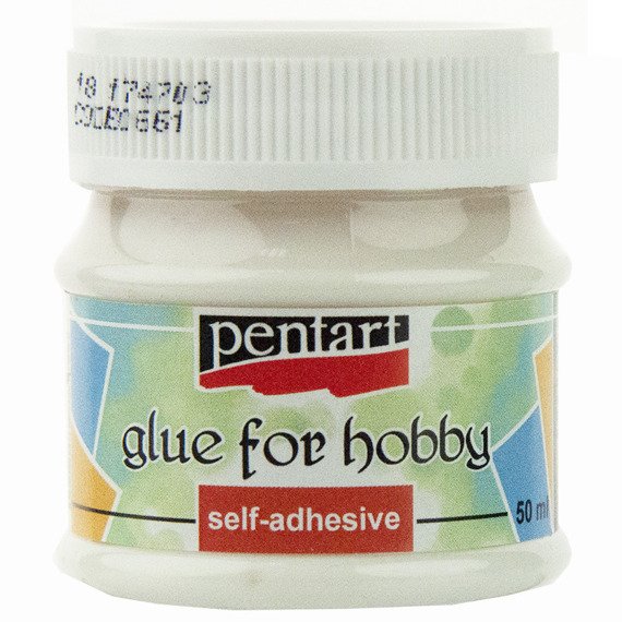 PENTART Klebstoff Glue für Schablonen 50ml, 523223