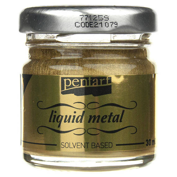 PENTART - Liquid metal - Flüssigmetall - Gold