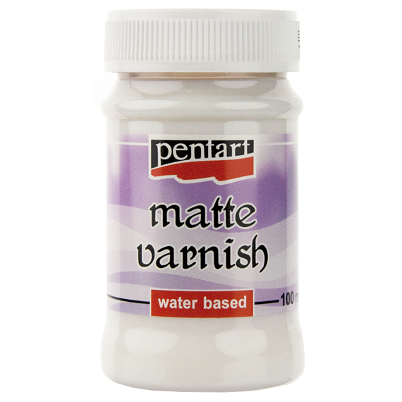 PENTART Mattlack Lack Decoupage Water Based Matte Varnish 100ml, 752502