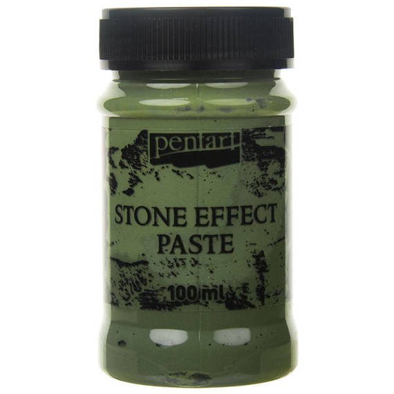 PENTART - Steineffektpaste - grüner Granit - Stone effect paste - 100ml 29712