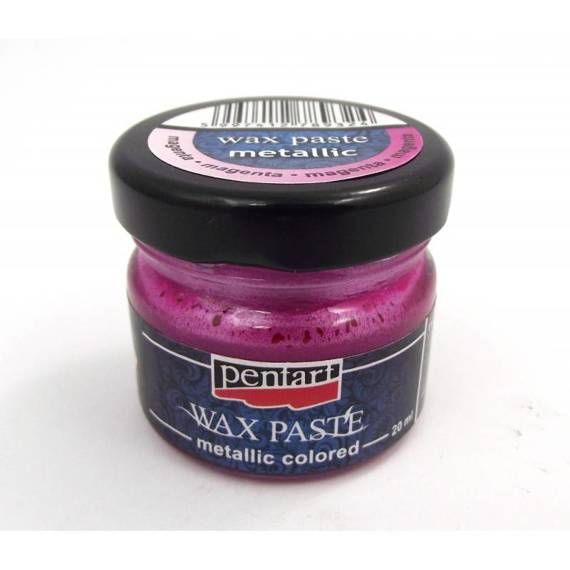 PENTART -Wachspaste Wax Paste Metallic Magenta 20 ml