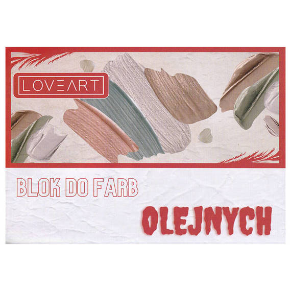 PHOENIX Ölfarbenblock  Oil Colour Pad 250 g - A4, 10 Blatt