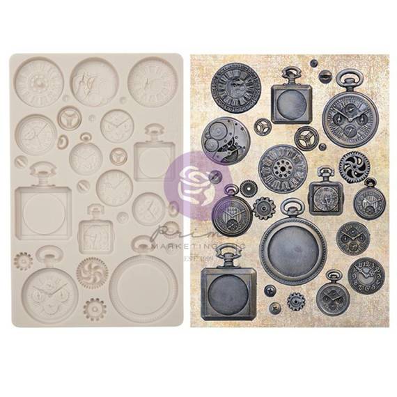 PRIMA SILIKONFORM Mold Abformen Gießen Mould, Finnabair Pocket Watches Taschenuhr