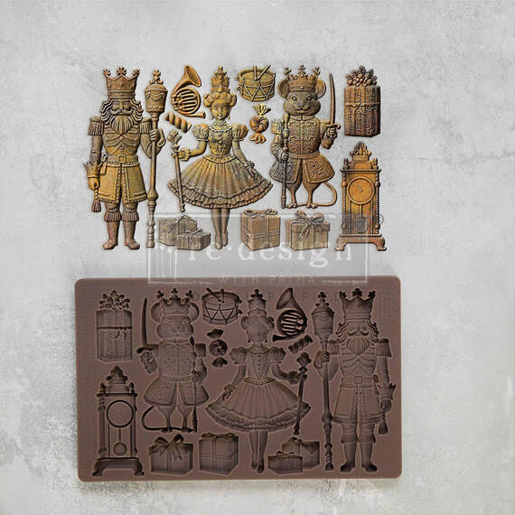 PRIMA SILIKONFORM Mold Abformen Gießen Mould, Nutcracker Party