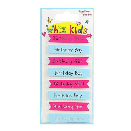 Papier-Geburtstagsbanner Elemente - Sentiment - Whiz Kids