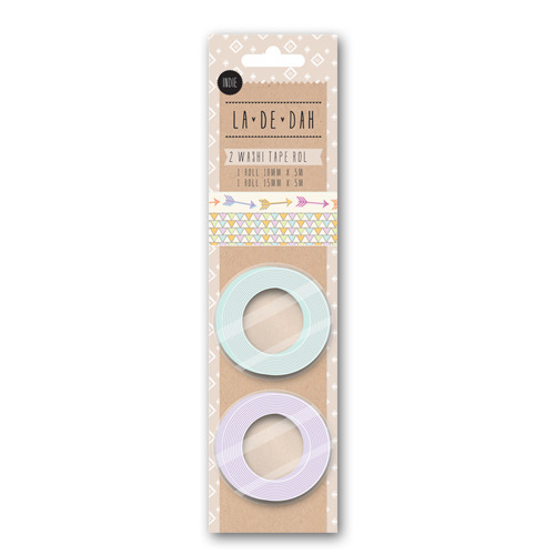 Papier Washi Tape - Indien - La De Dah - Pfeile und Dreiecke