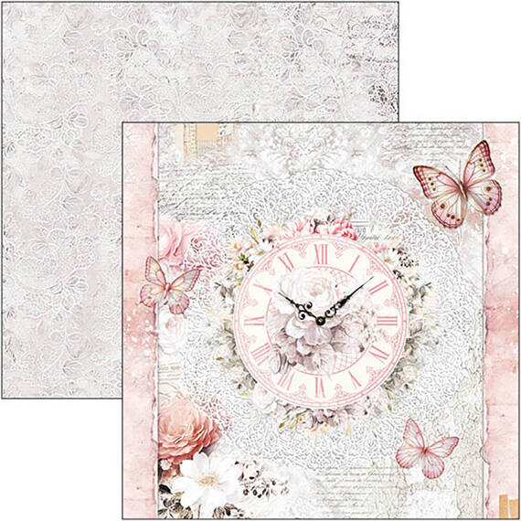 Papierset doppelseitig Scrapbooking Papier 20x20cm - Ciao Bella - Timeless Moments