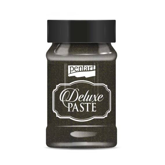 Paste deluxe schwarz und gold 100ml - PENTART